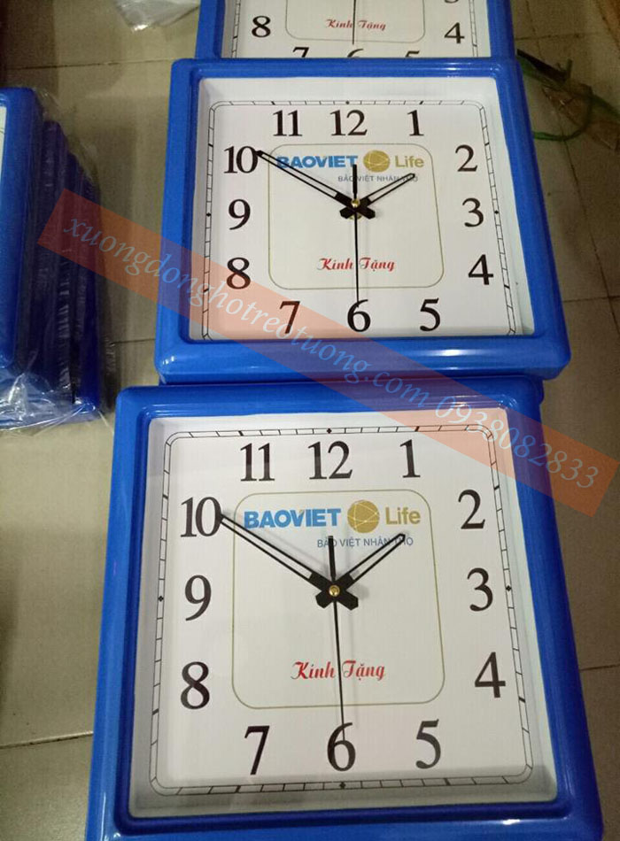 Sản xuất đồng hồ treo tường Bảo Việt Nhân Thọ