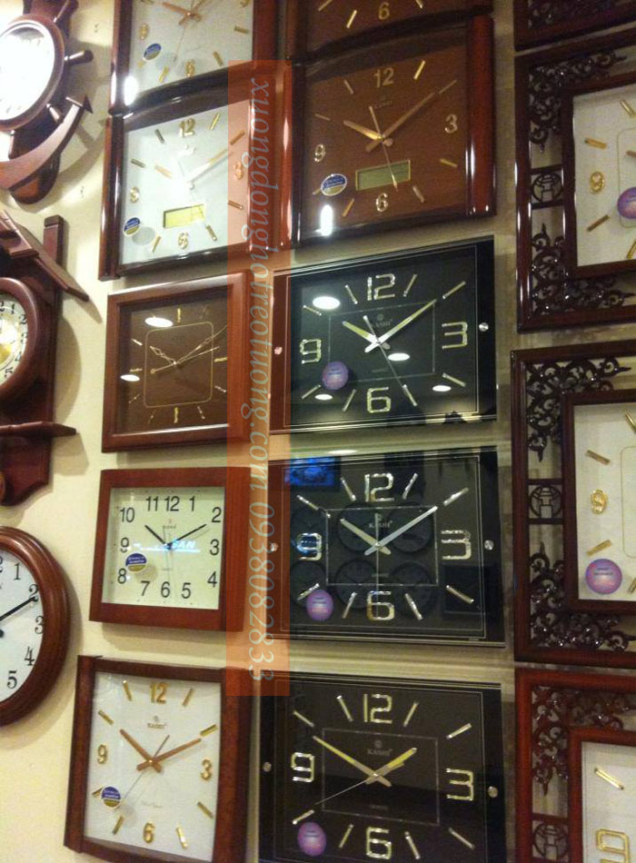 Các mẫu đồng hồ treo tường cao cấp